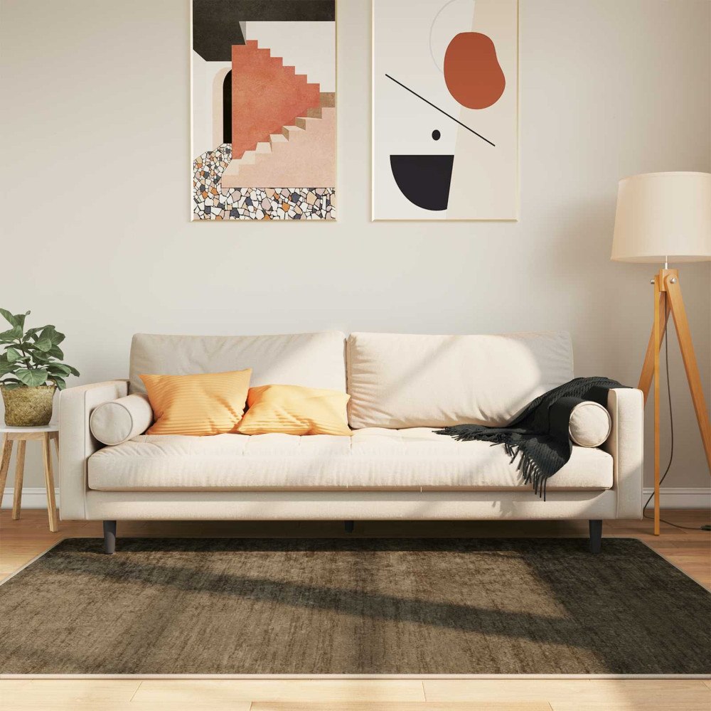 vidaXL Mattlöpare MARSA Skogsgrön 170 x 120 cm Polyester och PVC