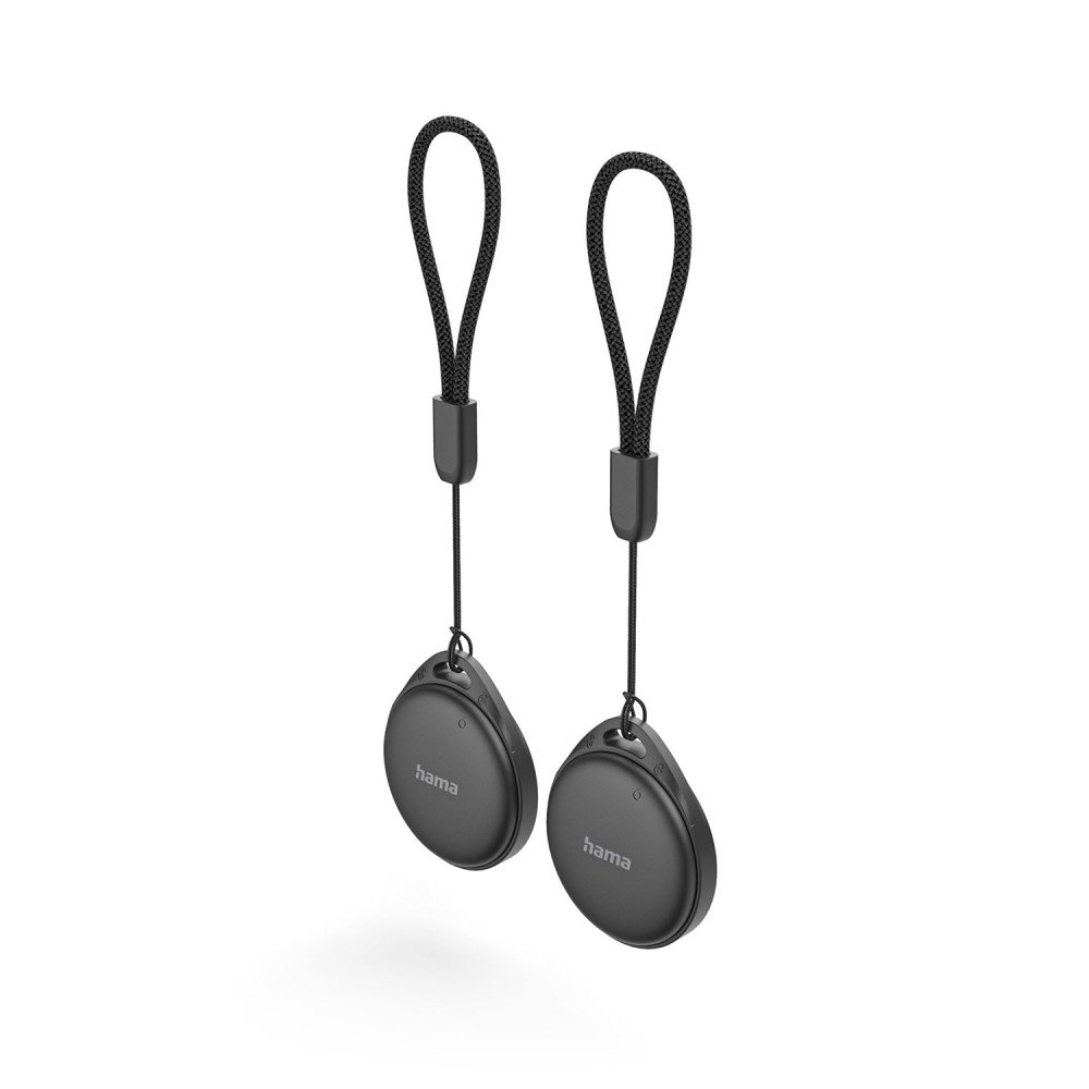 Hama Key finder for Apple and Android Bluetooth 2pcs Black