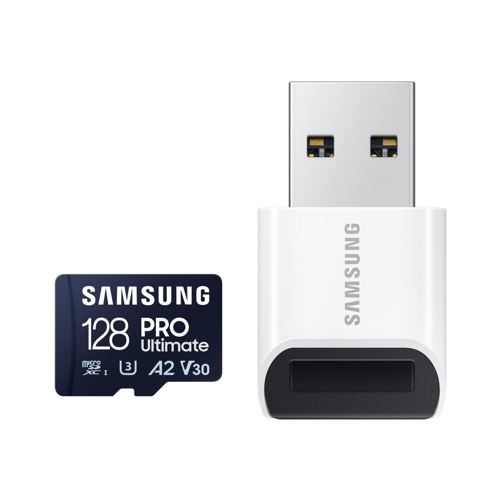 SAMSUNG Samsung PRO Ultimate MB-MY128SB - flash-minneskort - 128 GB - mikroSDXC UHS-I