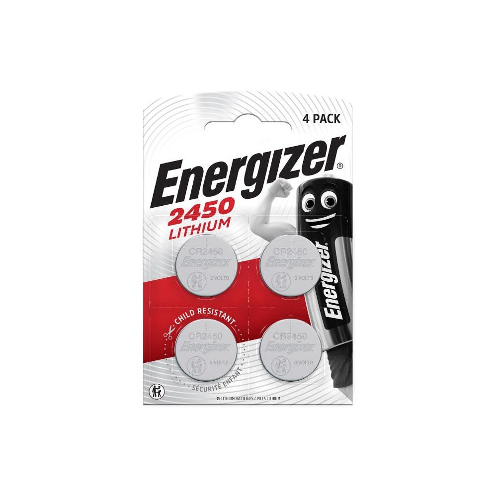 ENERGIZER Batteri ENERGIZER Lithium CR2450 4/fp