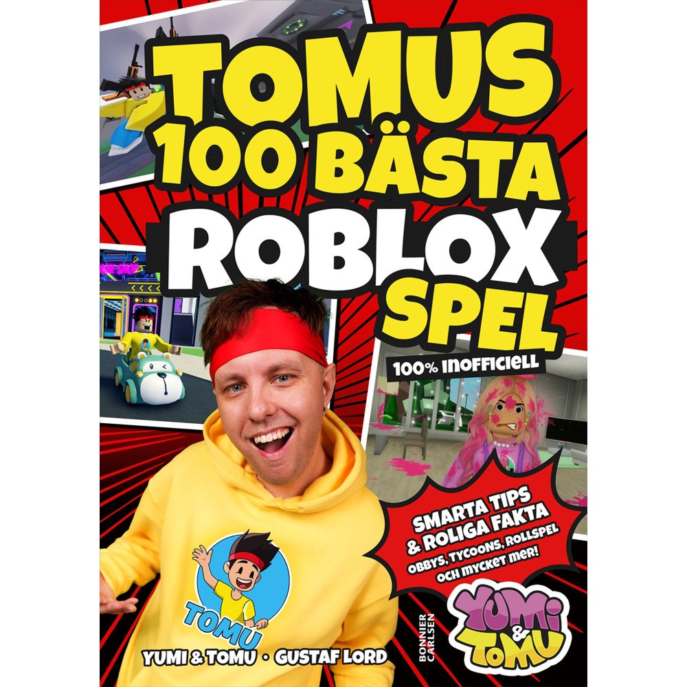 Bonnier Carlsen Tomus 100 bästa Robloxspel (inbunden)