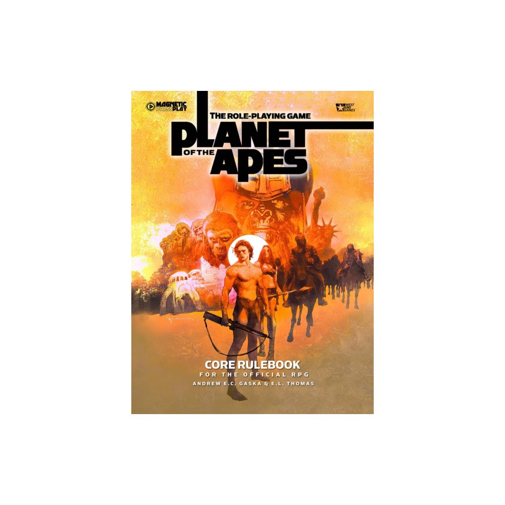 Magnetic Press The Role Playing Game of the PLANET OF THE APES CORE RULEBOOK (inbunden, eng)