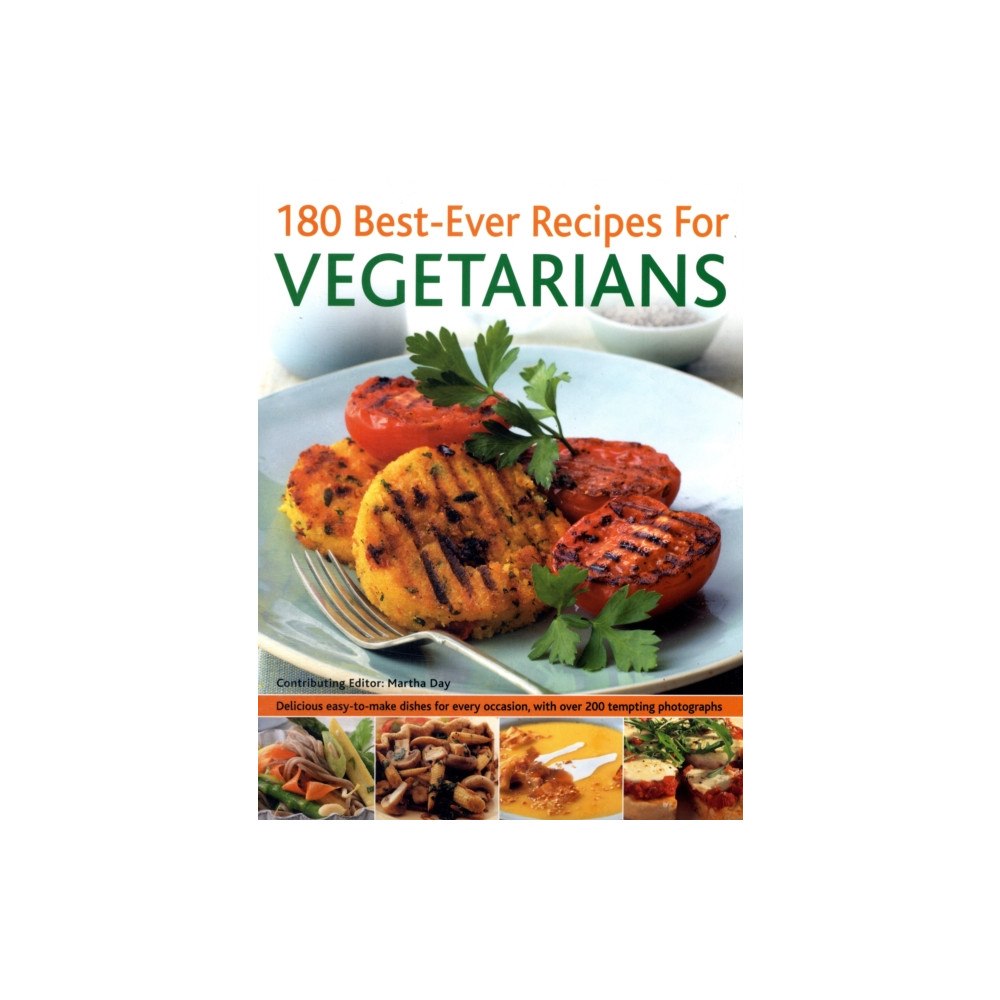 Anness publishing 180 Best-ever Recipes for Vegetarians (häftad, eng)
