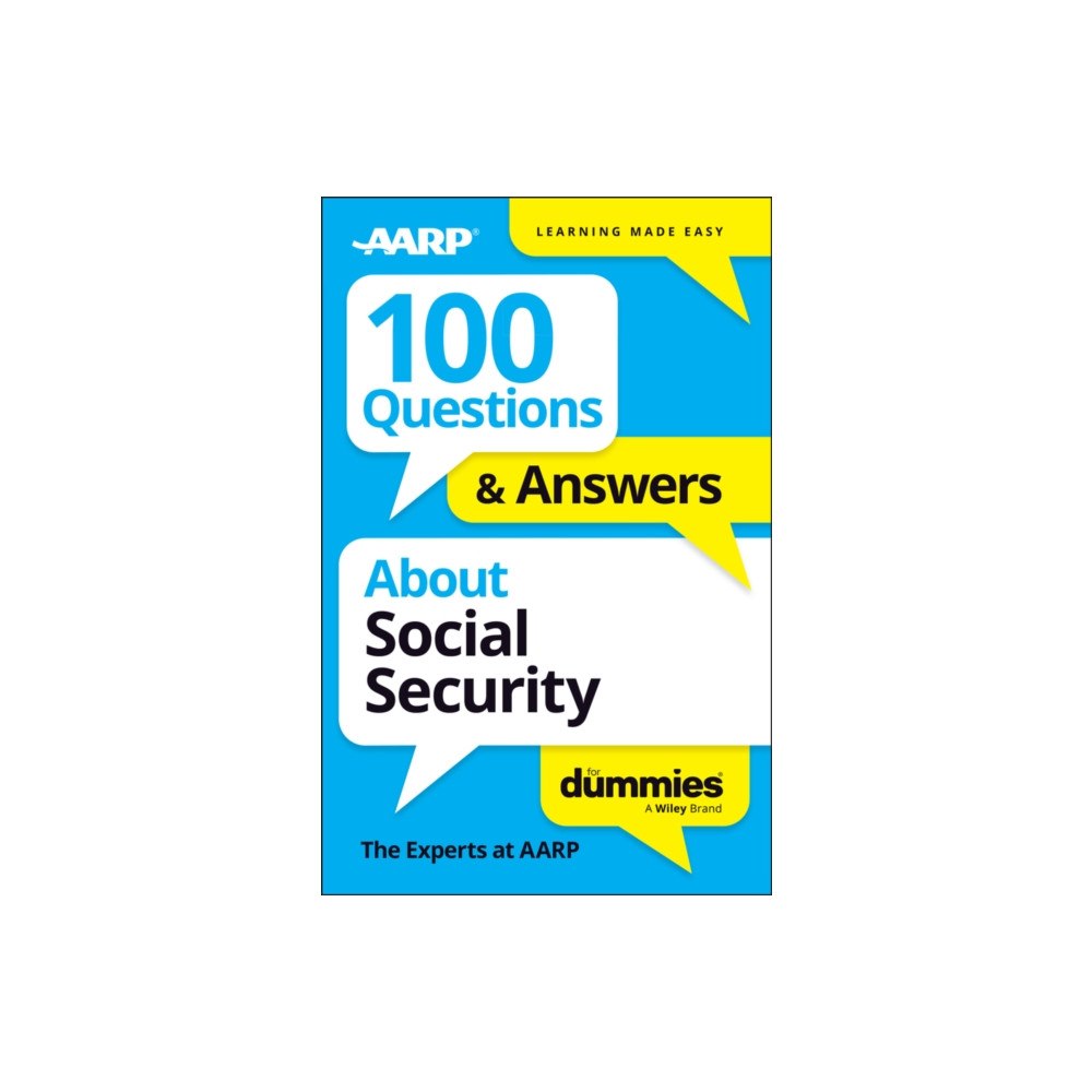 John Wiley & Sons Inc 100 Questions & Answers About Social Security For Dummies (häftad, eng)