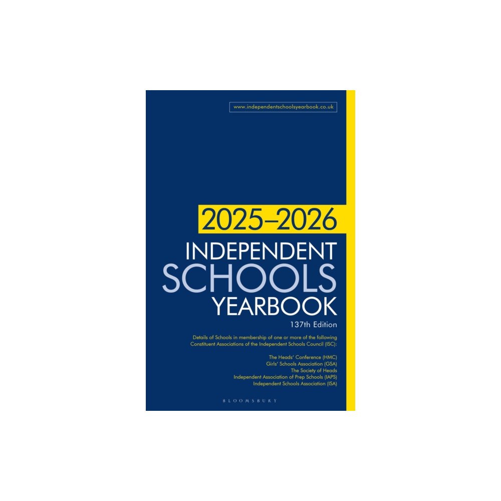 Bloomsbury Publishing PLC Independent Schools Yearbook 2025-2026 (häftad, eng)