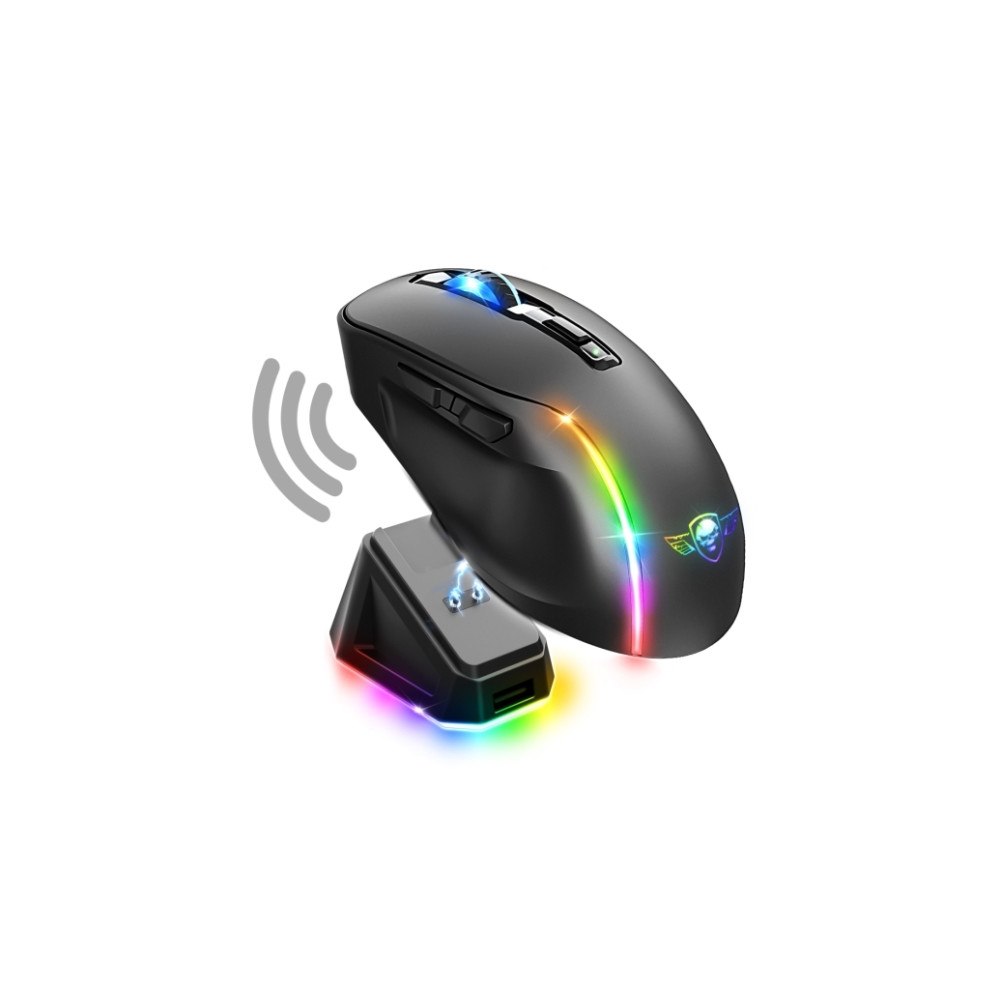 Spirit Of Gamer Spirit of Gamer S-EM50BK, högerhand, optisk, RF Wireless + B...