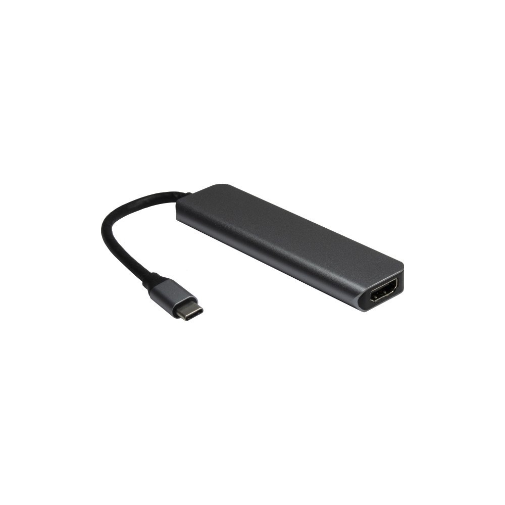 Inter-Tech Elektronik Handels Inter-Tech H-469-1, USB 3.2 Gen 1 (3.1 Gen 1) Type-C, HDMI,...