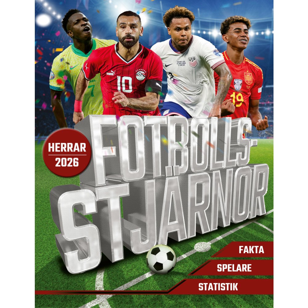 David Ballheimer Fotbollsstjärnor : herrar 2026 (inbunden)