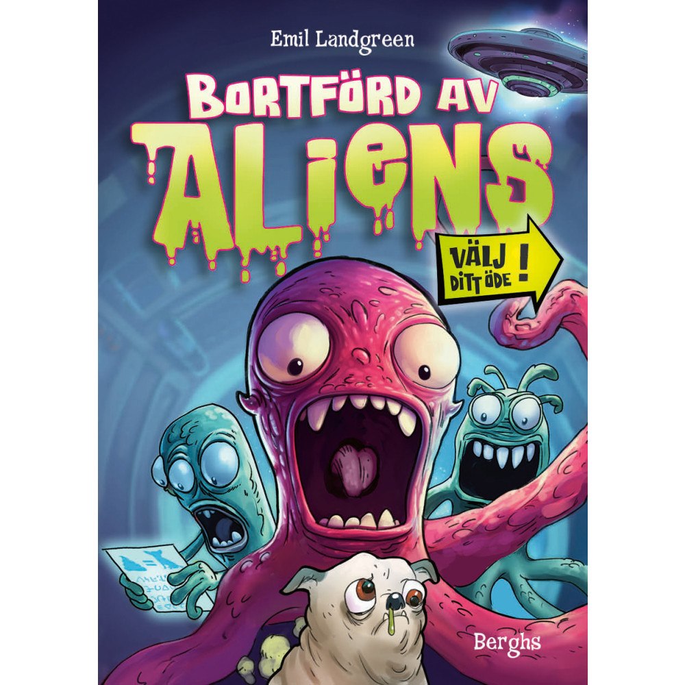 Emil Landgreen Bortförd av aliens (inbunden)