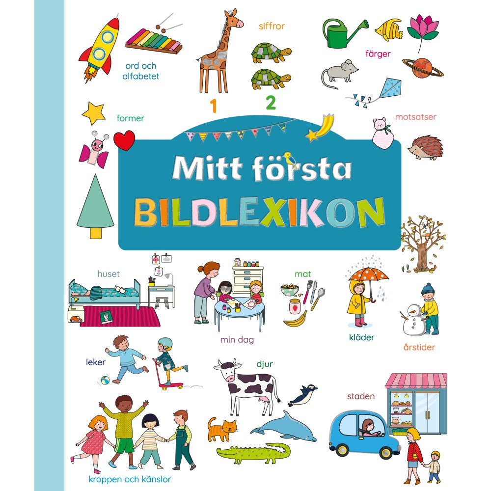 Tukan Förlag Mitt första bildlexikon (bok, board book)