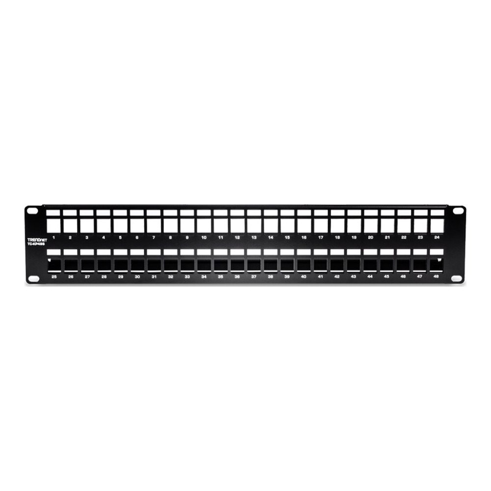 TRENDnet TRENDnet TC-KP48S - kopplingspanel (tom) - 2U - 19"