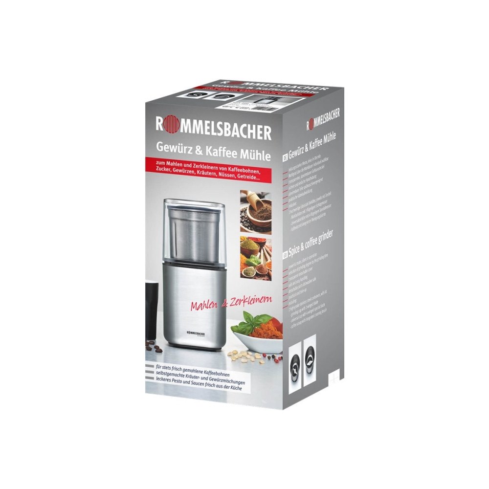 Rommelsbacher Rommelsbacher EGK 200 - kaffekvarn - rostfritt stål