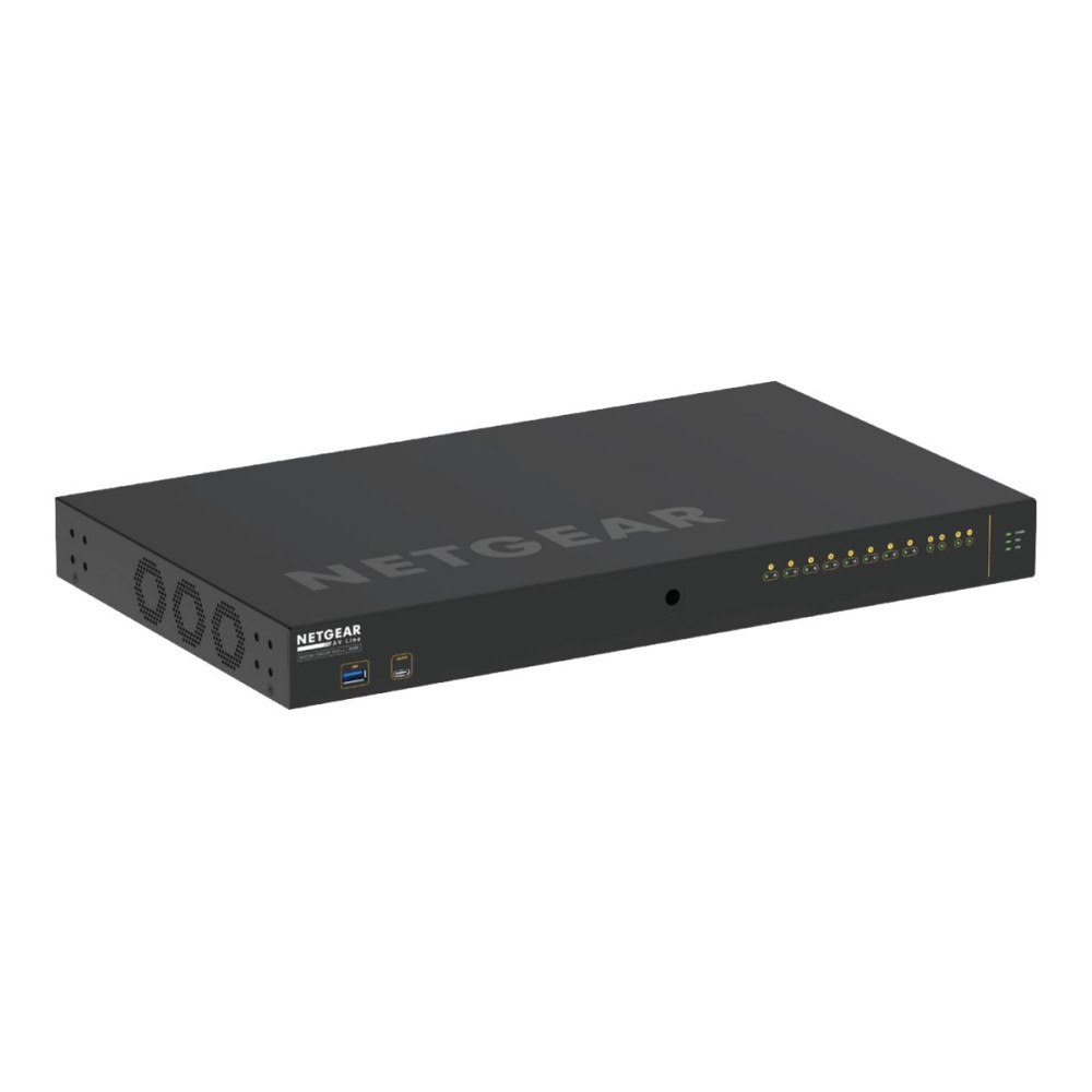 Netgear NETGEAR AV Line M4250-10G2XF-PoE++ - switch - 12 portar - Administrerad - rackmonterbar