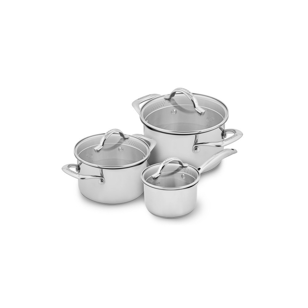Scanpan Scanpan 3-delat kastrullset (1,8 l / 3,4 l / 4,8 l)