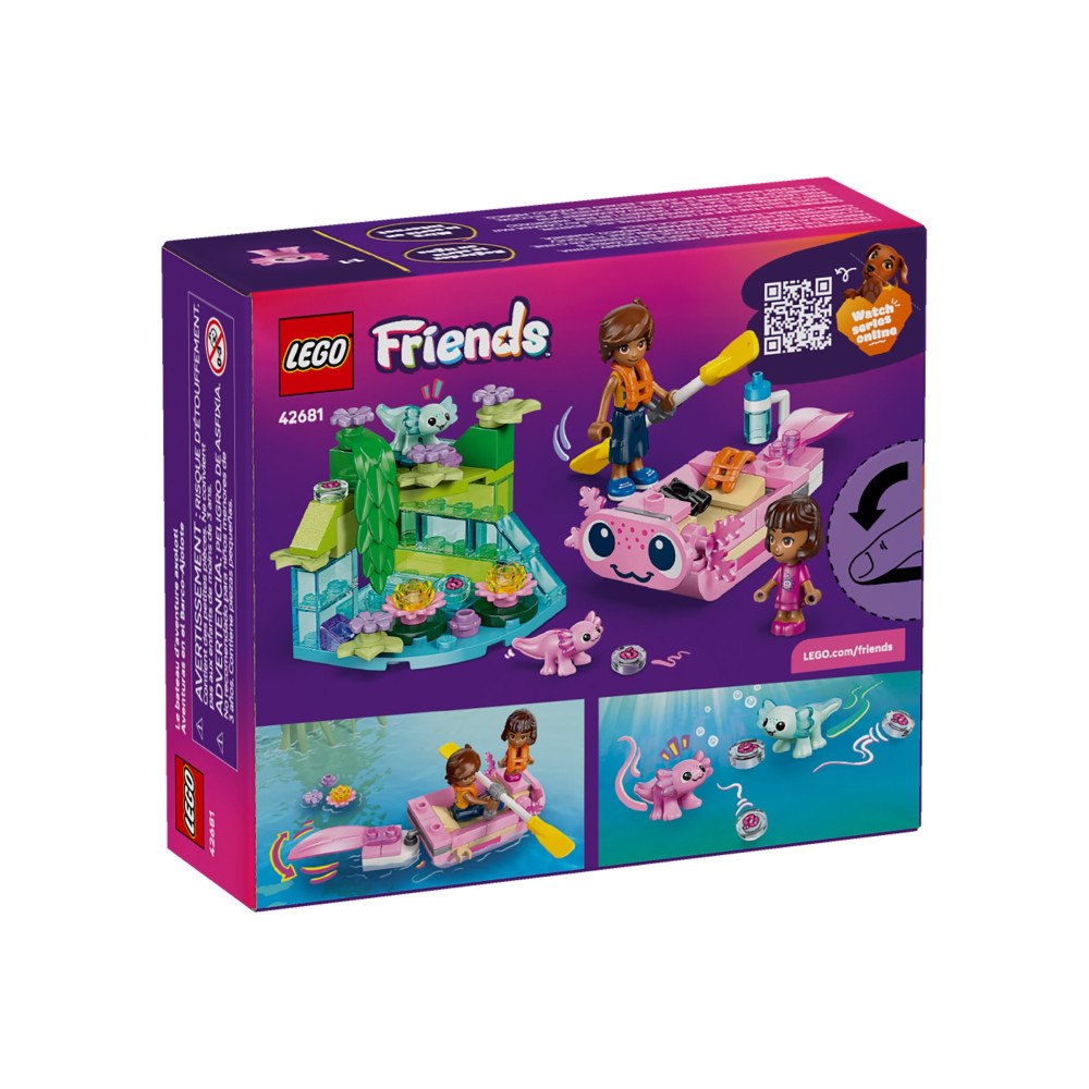 LEGO LEGO Friends 42681 - Axolotl Äventyrsbåt - byggsats