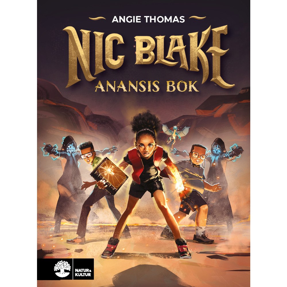 Angie Thomas Boken om Anansi (inbunden)