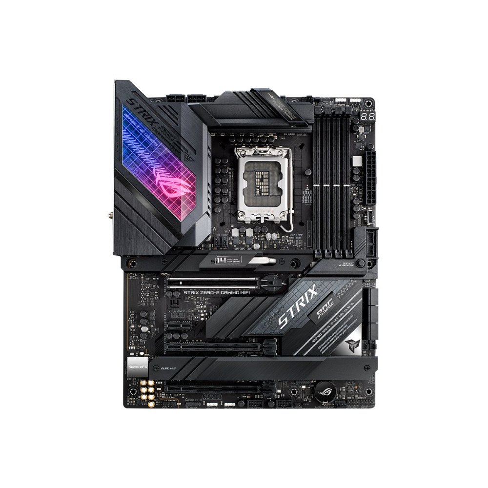 ASUSTeK COMPUTER ASUS ROG STRIX Z690-E GAMING WIFI - moderkort - ATX - LGA1700-uttag - Z690