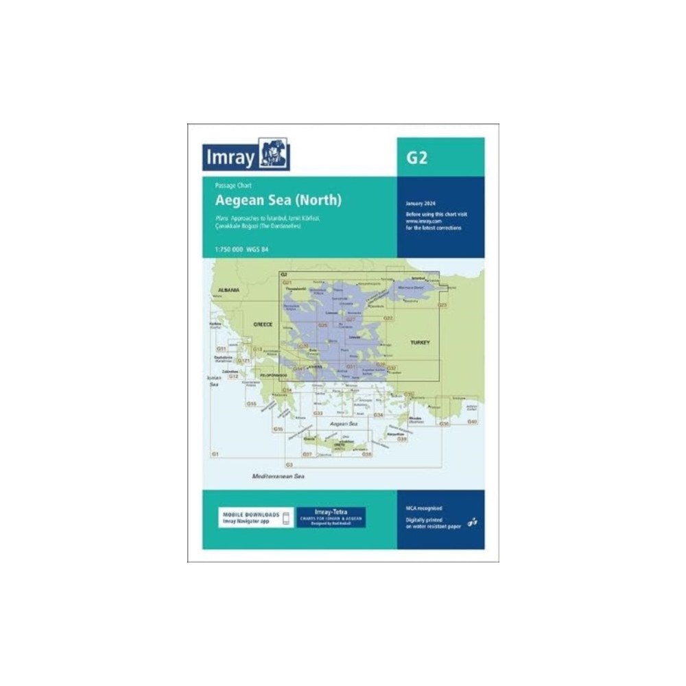 Imray, Laurie, Norie & Wilson Ltd G2 Aegean Sea (North)