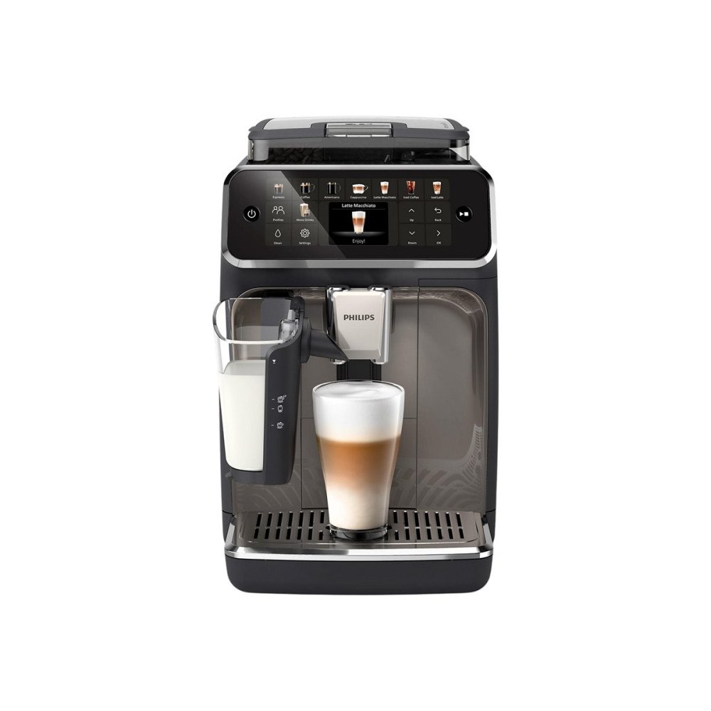 Philips Philips 5500 Series LatteGo EP5549 - automatisk kaffekokare med cappuccinatore - 15 bar - svart/spraylackerad panthera