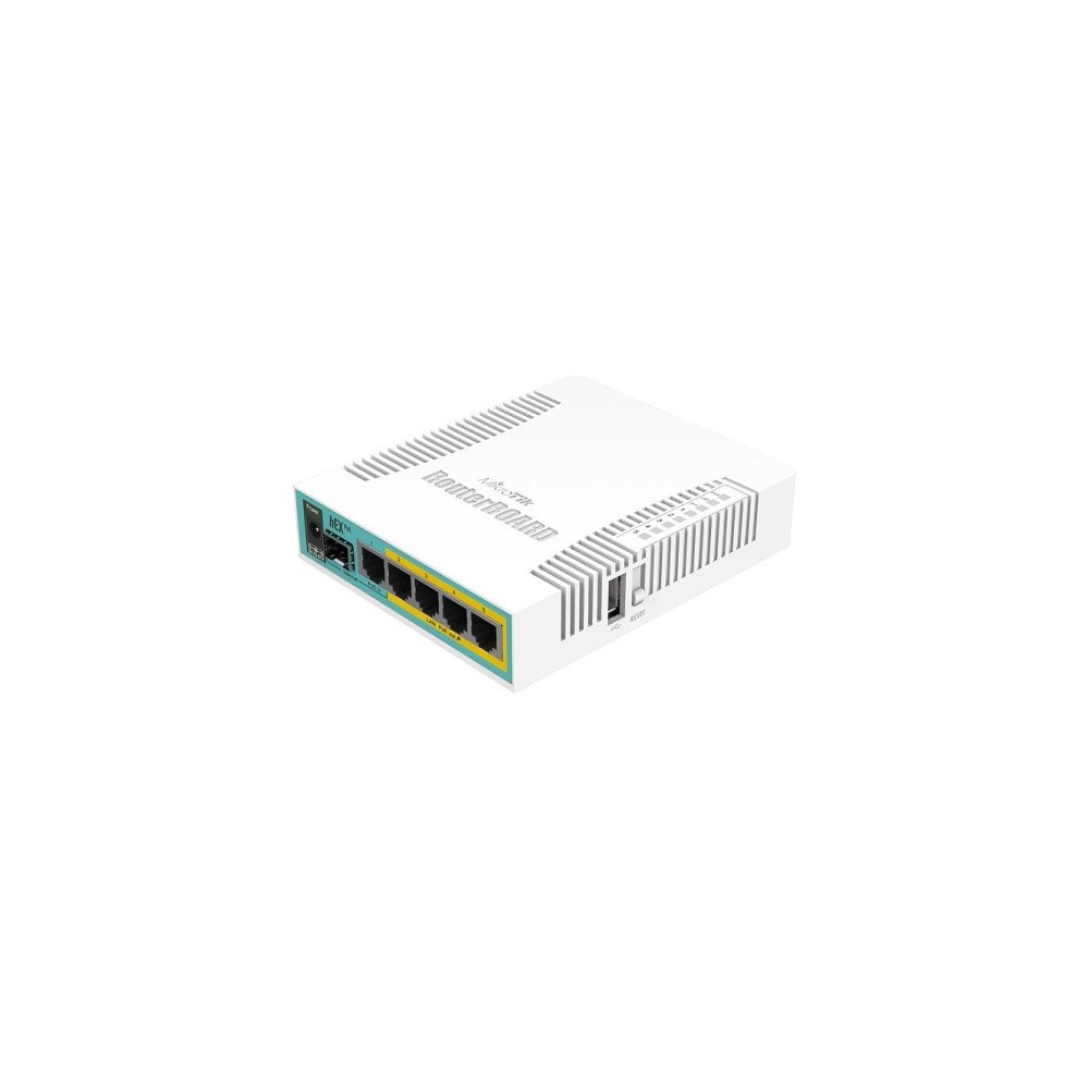 MikroTik Mikrotik hEX PoE, IEEE 802.3at, 10,100,1000 Mbit/s, 800 MHz,...