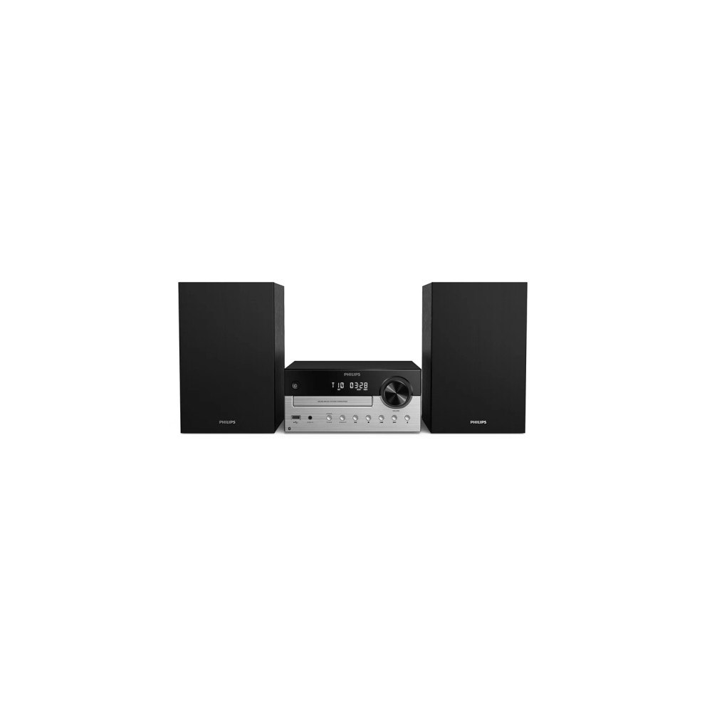 Philips Philips TAM4205M2/12, Home audio micro system, Sort, Sølv, B...