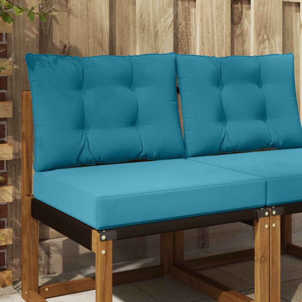 vidaXL Utomhus Soffa Kudde 2 pcs Kungsblå Polyester