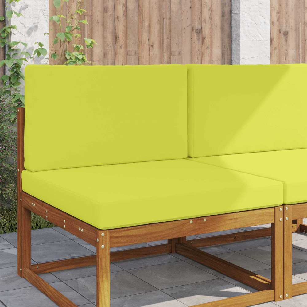 vidaXL Utomhus Soffa Kudde 2 pcs Grön Polyester