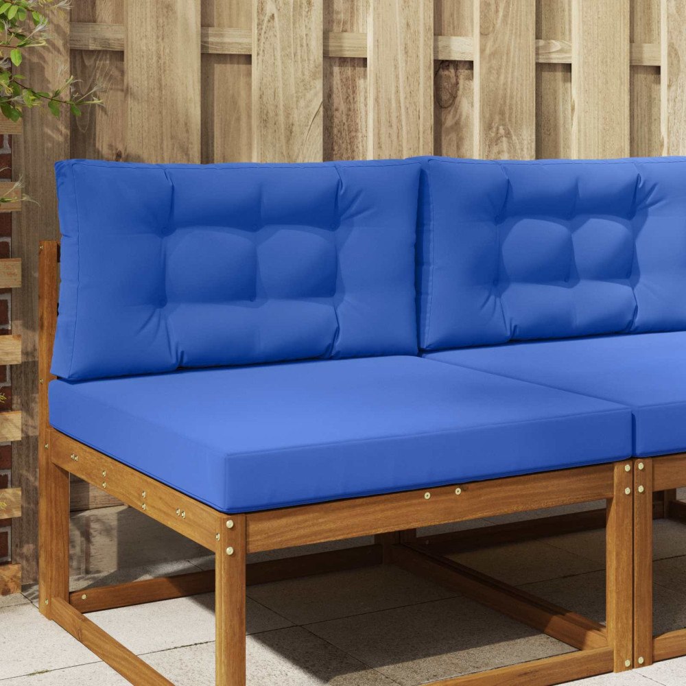 vidaXL Utomhus Soffa Kudde 2 pcs Turkos Polyester