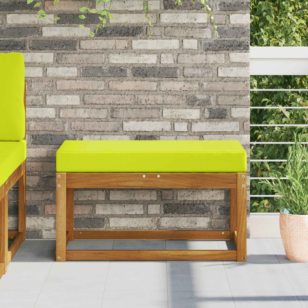 vidaXL Utomhus sitskudde Grön 80 x 40 x 8 cm 100% Polyester