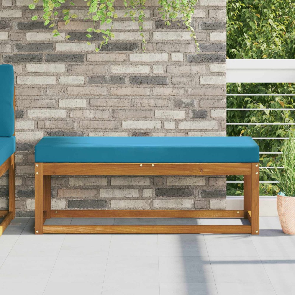 vidaXL Utomhus sitskudde Kungsblå 111,5 x 40 x 8 cm 100% Polyester