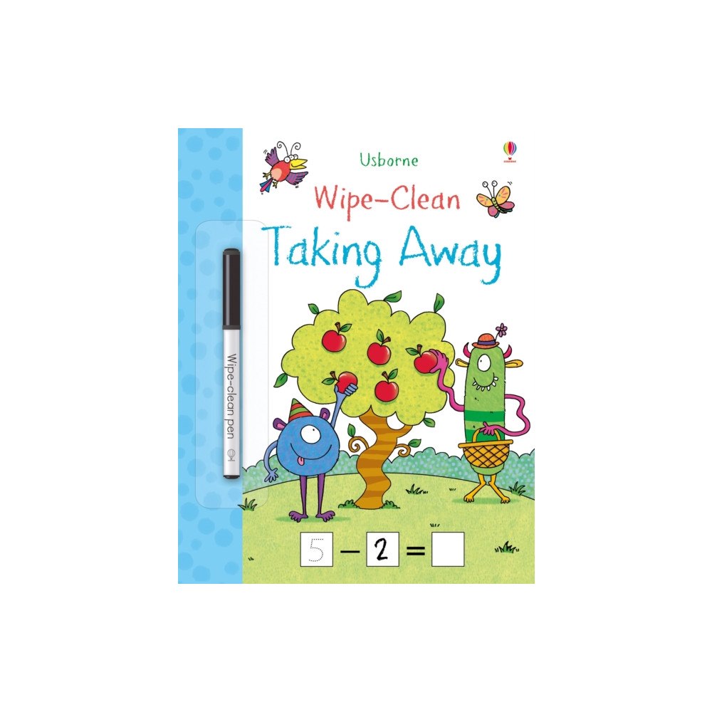 Usborne Publishing Ltd Wipe-Clean Taking Away (häftad, eng)