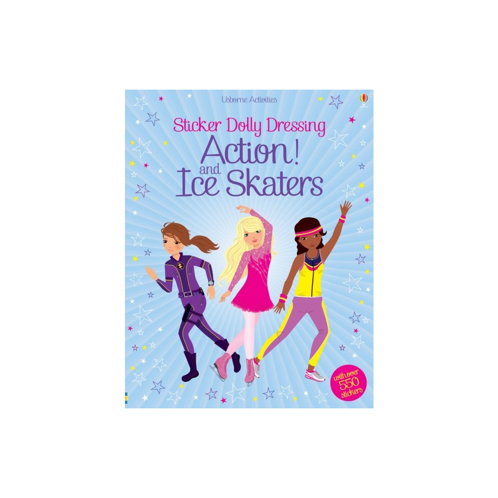 Usborne Publishing Ltd Sticker Dolly Dressing Action! & Ice Skaters (häftad, eng)