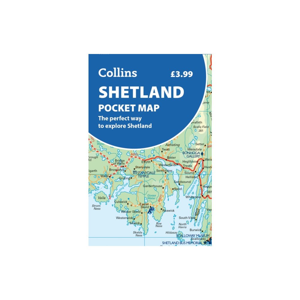 HarperCollins Publishers Shetland Pocket Map