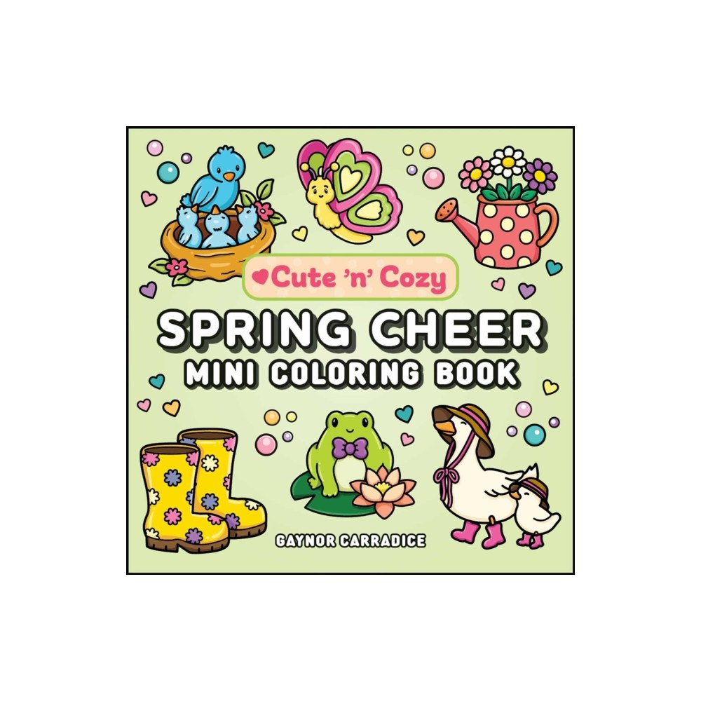 Adams Media Corporation Spring Cheer Mini Coloring Book (häftad, eng)