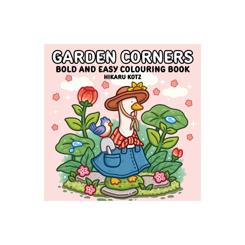 HarperCollins Publishers Garden Corners: Bold and Easy Colouring Book for All Ages (häftad, eng)