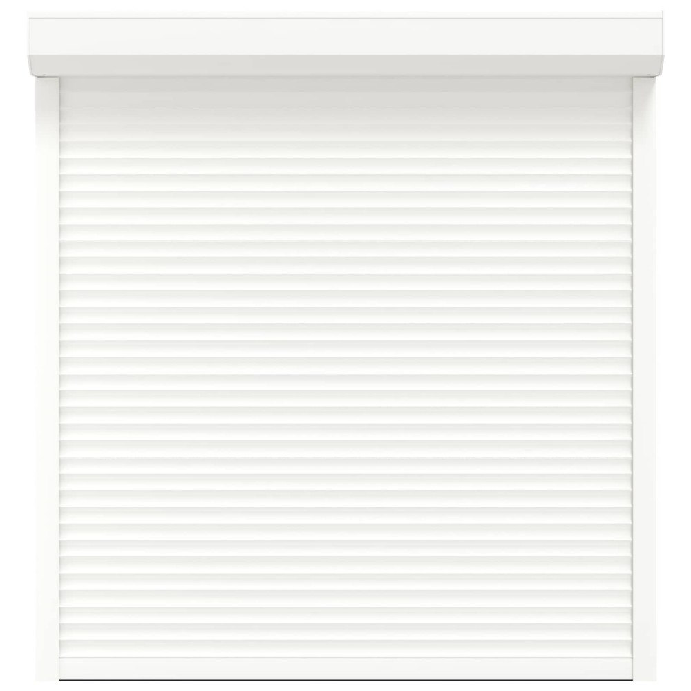 vidaXL Rulljalusi Vit 140 x 150 cm Aluminium och polyuretan