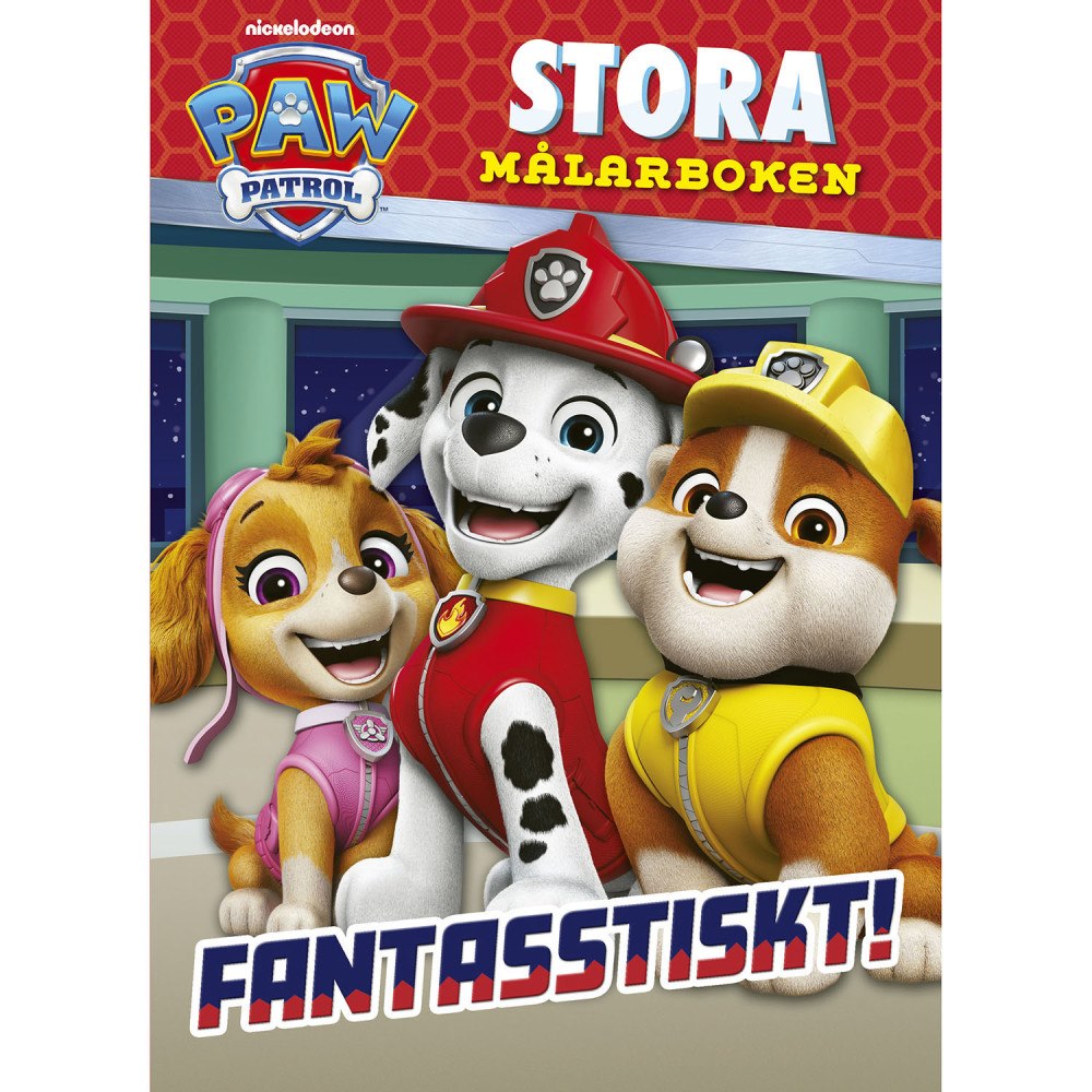 Paw Patrol FanTASStiskt! Stora målarboken
