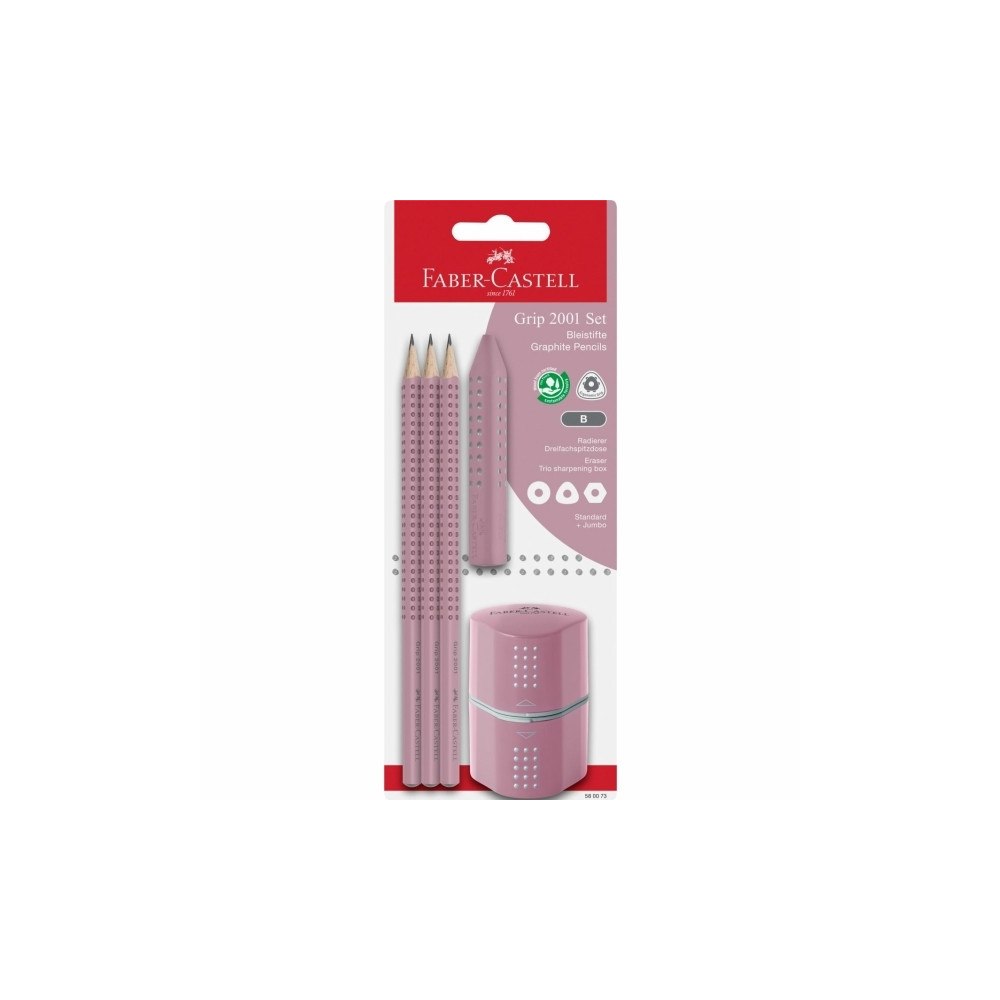 FABER-CASTELL Faber-Castell 580073, B, Multifärg, Rosa, Triangulär, Konst,...