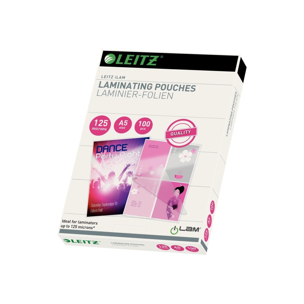 LEITZ Leitz - 100 - A5 - lamineringsfickor