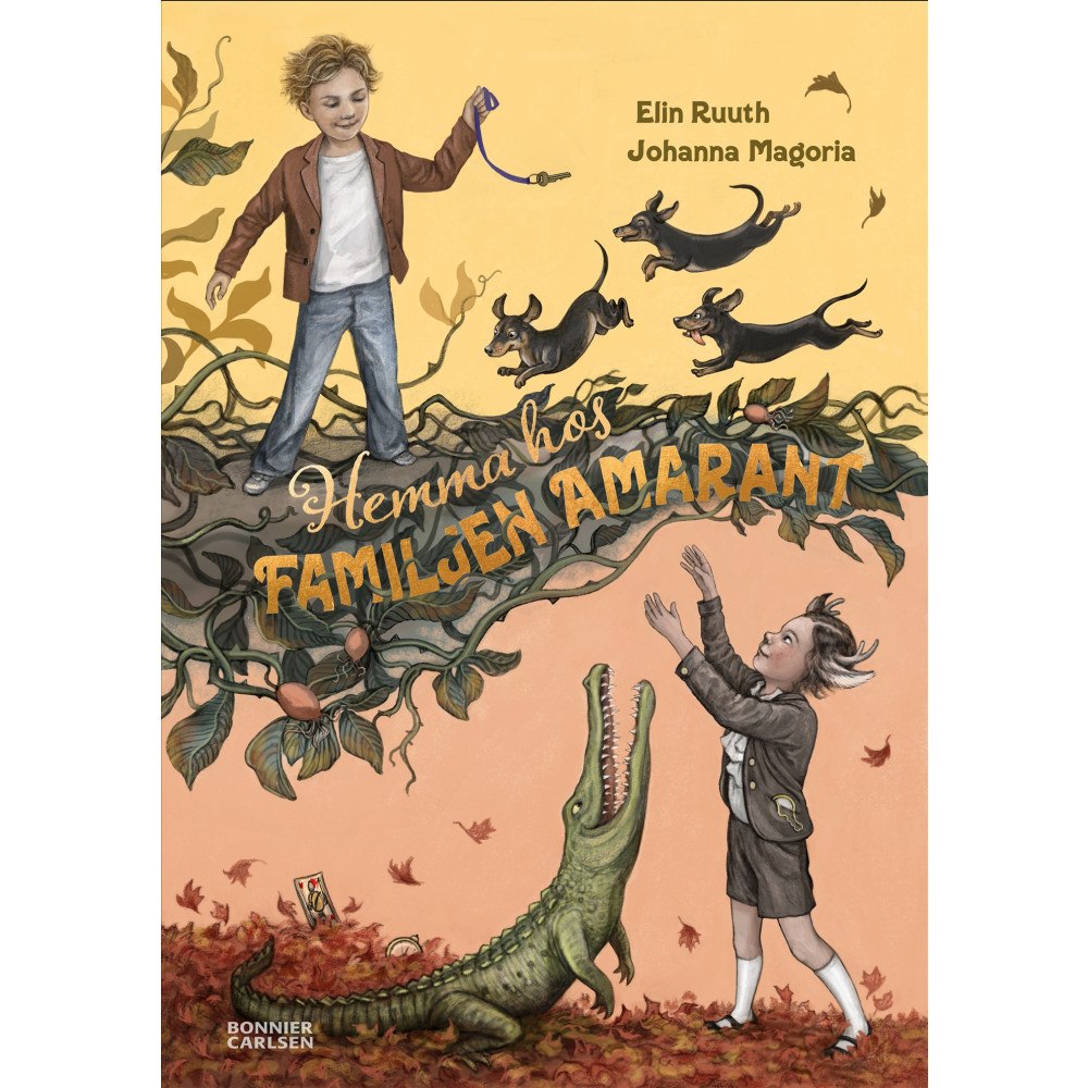 Elin Ruuth Hemma hos familjen Amarant (bok, kartonnage)