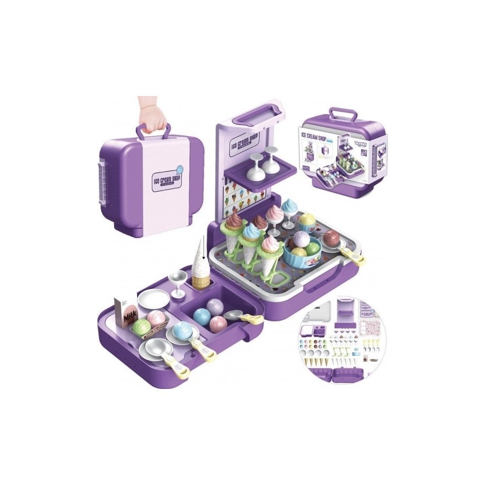 Woopie WOOPIE Resväska med glass 3in1 Stove Shop Portable Ice Cream...