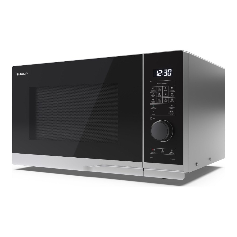 Sharp Sharp Premium series YC-PG284AE-S - mikrovågsugn med grill - fristående - silver