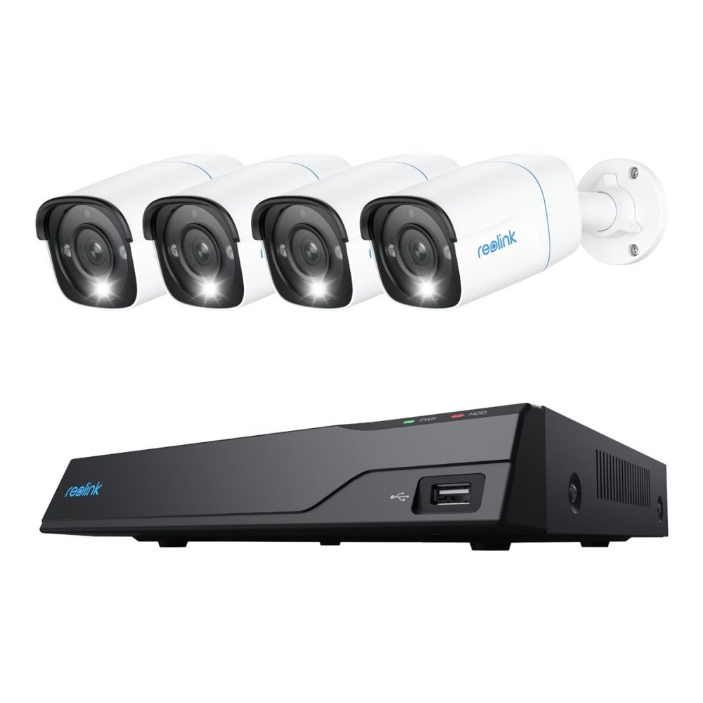 Reolink Reolink NVS8-8MB4 - NVR + kamera(/or) - trådad (GbE) - PoE, växelströmsdriven