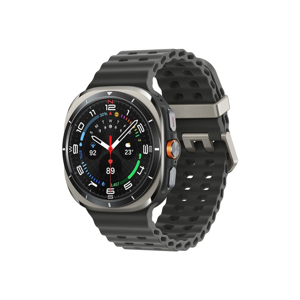 SAMSUNG Samsung Galaxy Watch Ultra - titanium silver - smart klocka med marinband - mörkgrå - 64 GB