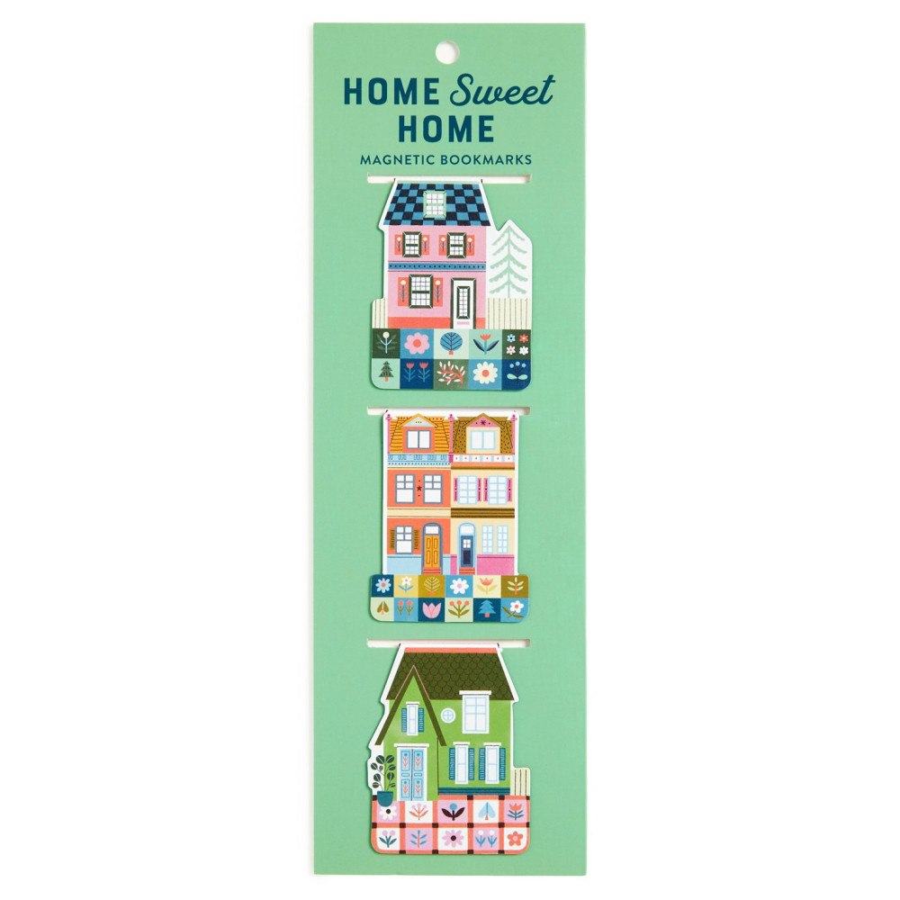 Galison Home Sweet Home Magnetic Bookmarks (bok, eng)