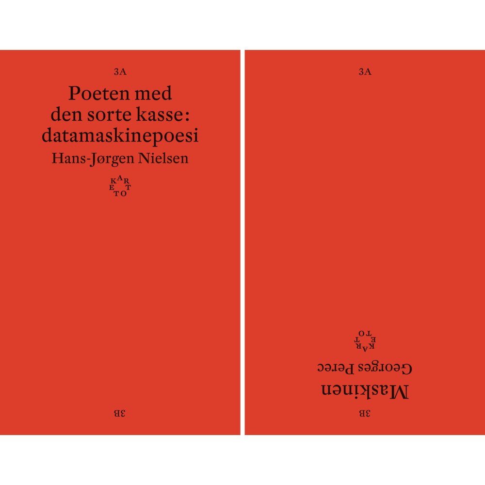 Hans-Jørgen Nielsen Poeten med den sorte kasse : datamaskinepoesi ; Maskinen (häftad, nor)