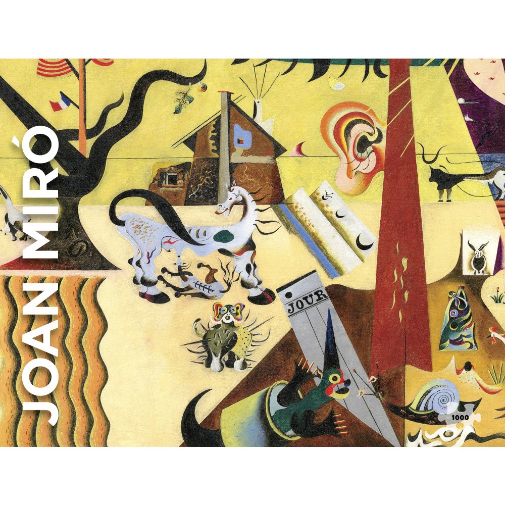 Pomegranate Europe Ltd Joan Miró: The Tilled Field 1000-Piece Jigsaw Puzzle