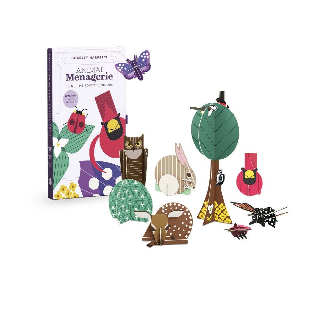 Pomegranate Europe Ltd Charley Harper's Animal Menagerie