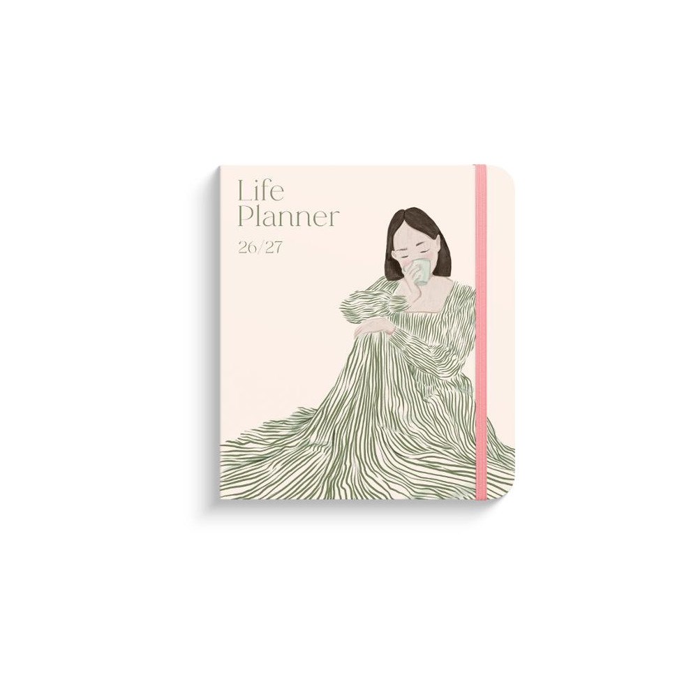 Burde Kalender Life Planner Green A5 26/27