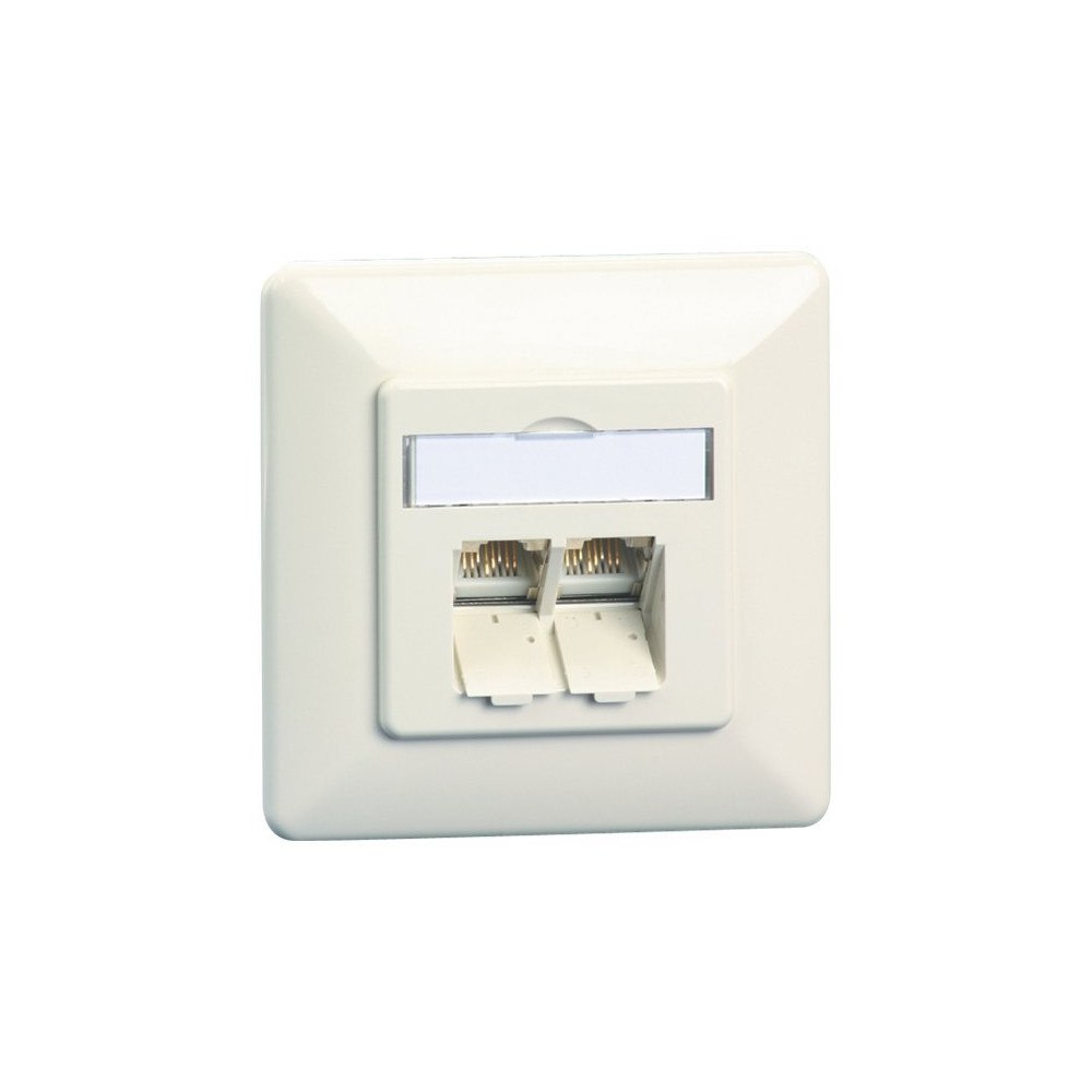 METZ CONNECT BTR E-DAT C6A UP - uttag för nedsänkt montering